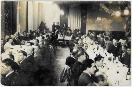 Špil Metronomov v hotelu Kras na srečanju Javorških združemih podjetij ok.1964